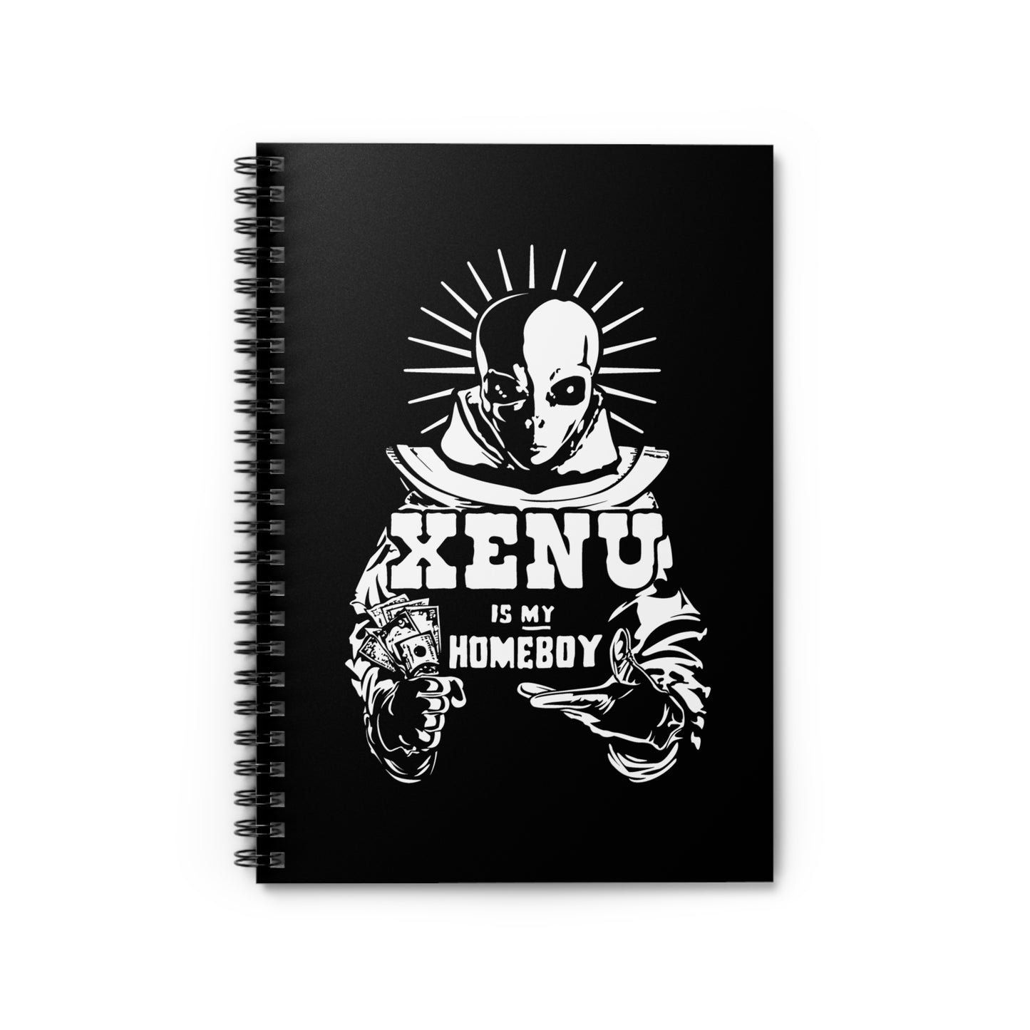 Xenu Is My Homeboy - Spiral Notebook