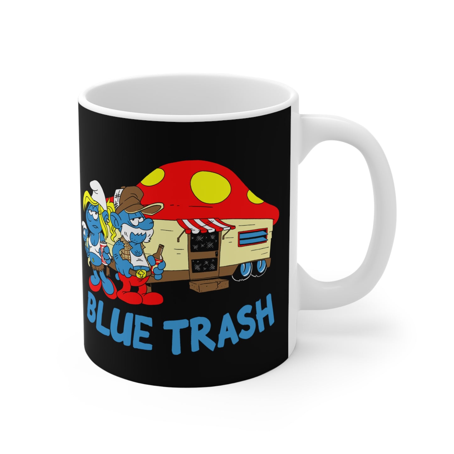 Blue Trash - Mug