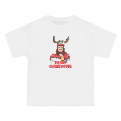 Merry Christmoose - Men's Heavyweight T-Shirt