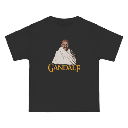 Gandalf (Gandhi) Parody - Men's Heavyweight T-Shirt