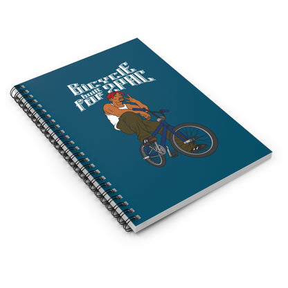 Bicycle Built For 2Pac - Spiral Notebook