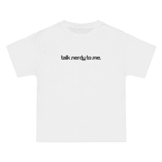 Talk Nerdy To Me - Men's Heavyweight T-Shirt