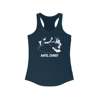 Ante Christ - Women's Racerback Tank