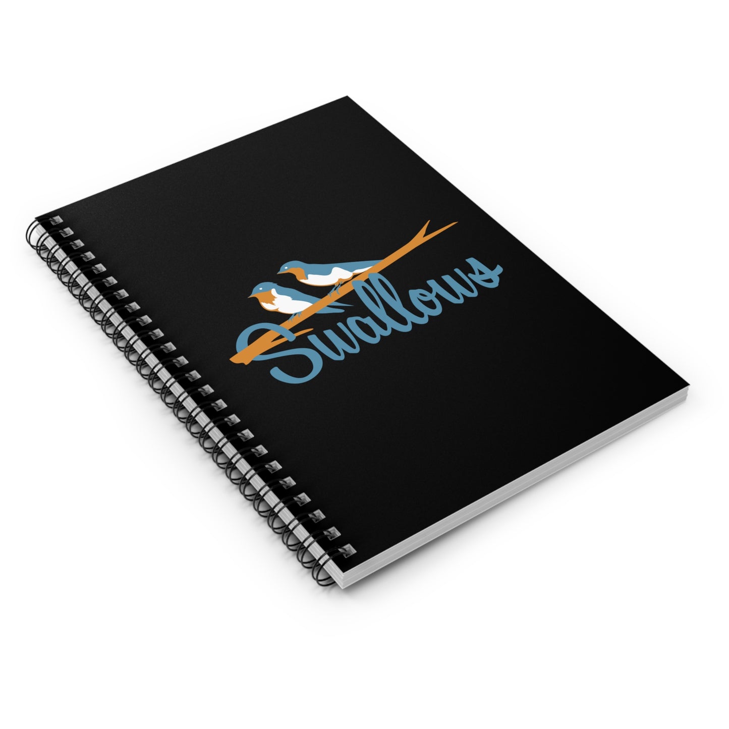 Swallows - Spiral Notebook