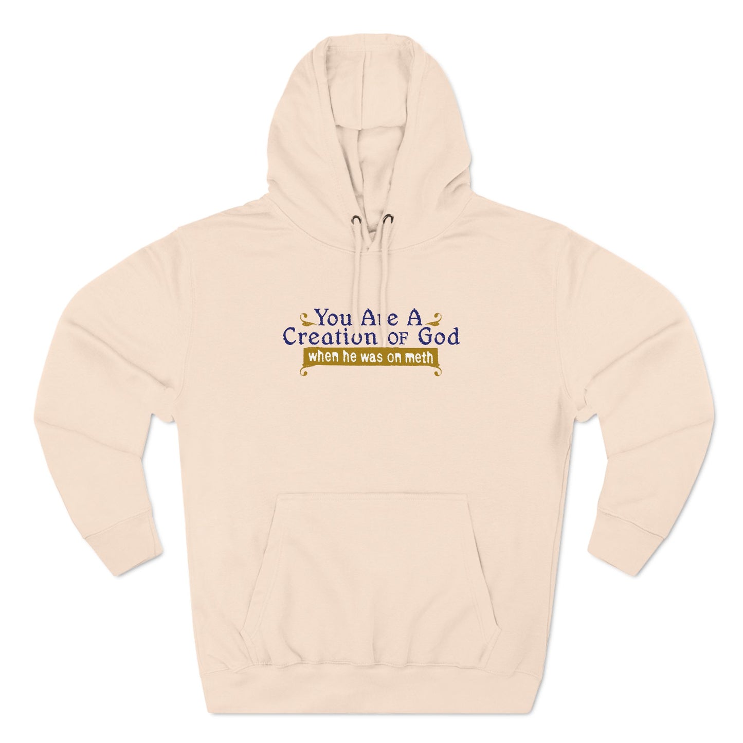 You Are A Creation Of God - When He Was On Meth - Hoodie