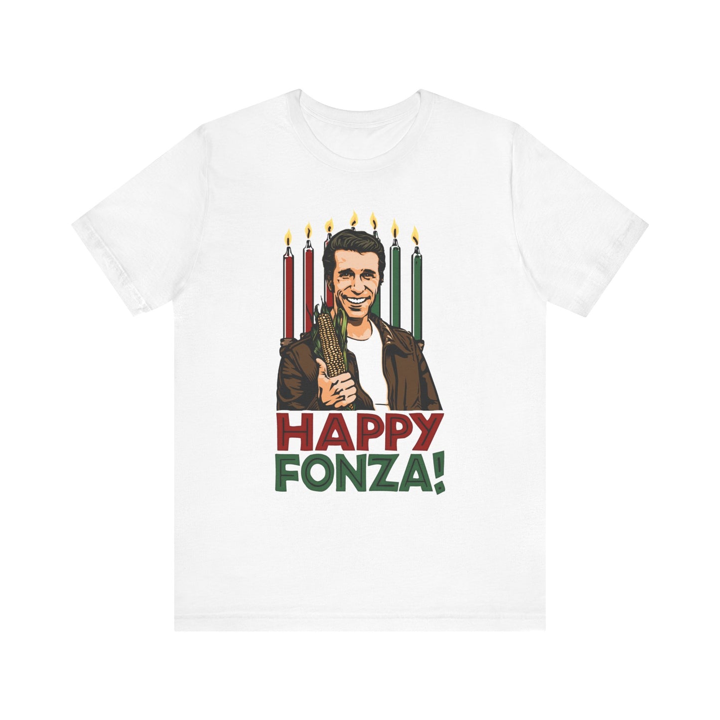 Happy Fonza!  - Men's T-Shirt