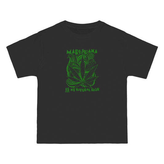 Marijuana Is My Natural High - Men's Heavyweight T-Shirt