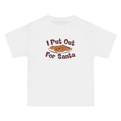 I Put Out For Santa - Men's Heavyweight T-Shirt