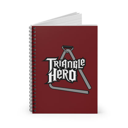 Triangle Hero - Spiral Notebook