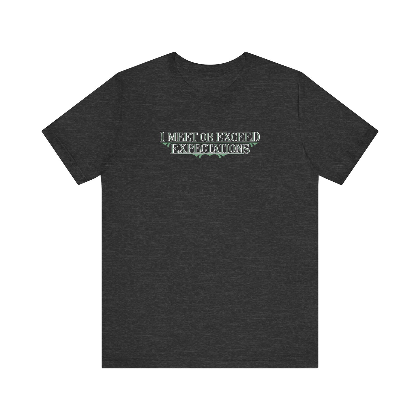 I Meet Or Exceed Expectations - Men's T-Shirt