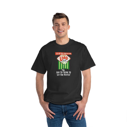 I've Got The Spirit Of The Lord In Me - And I'm Trying To Get Him Wasted - Men's Heavyweight T-Shirt