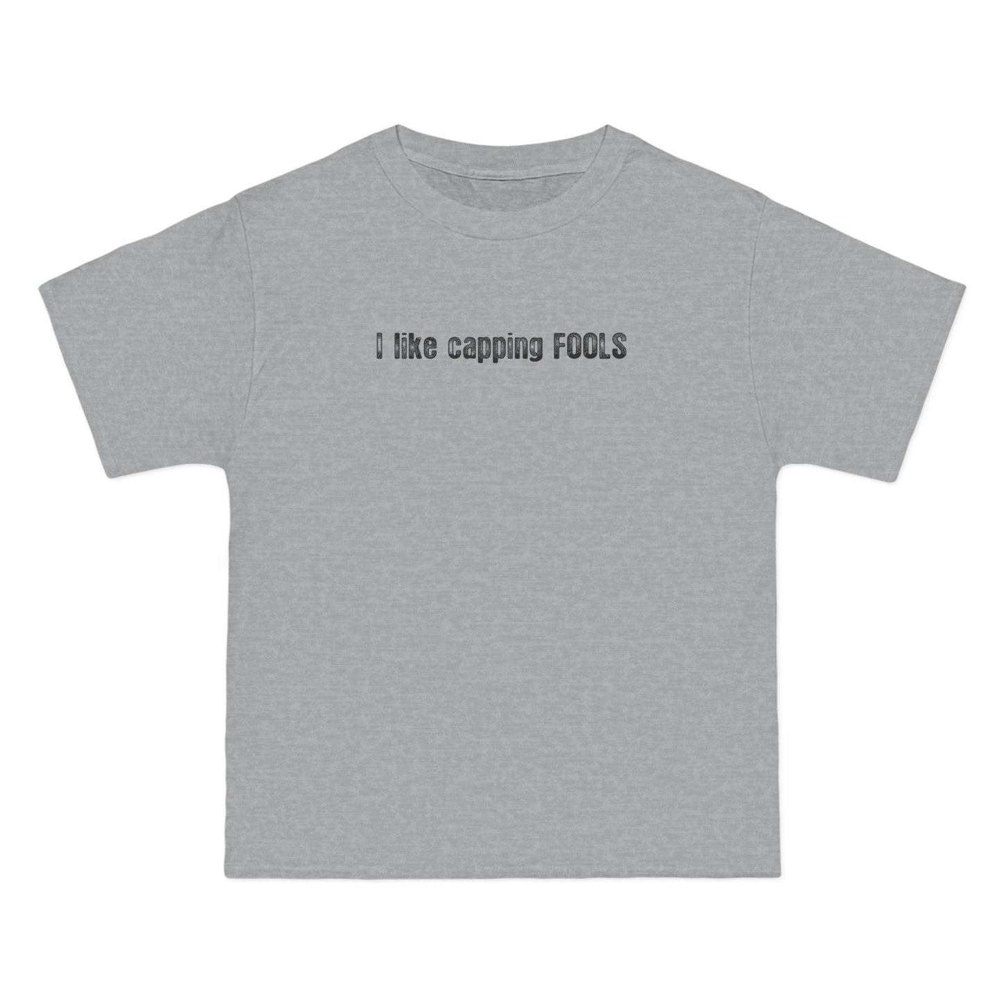 I Like Capping Fools - Men's Heavyweight T-Shirt