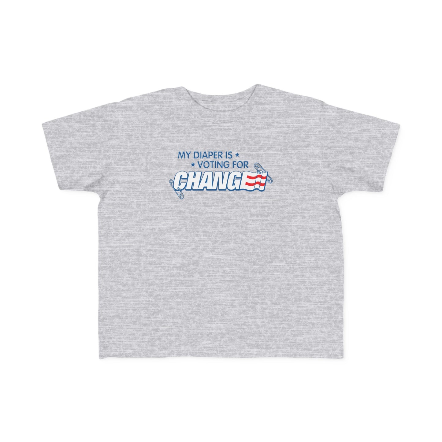 My Diaper Is Voting For Change - Toddler T-Shirt