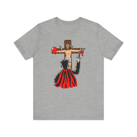 Jesus/Magician/Knives  - Men's T-Shirt