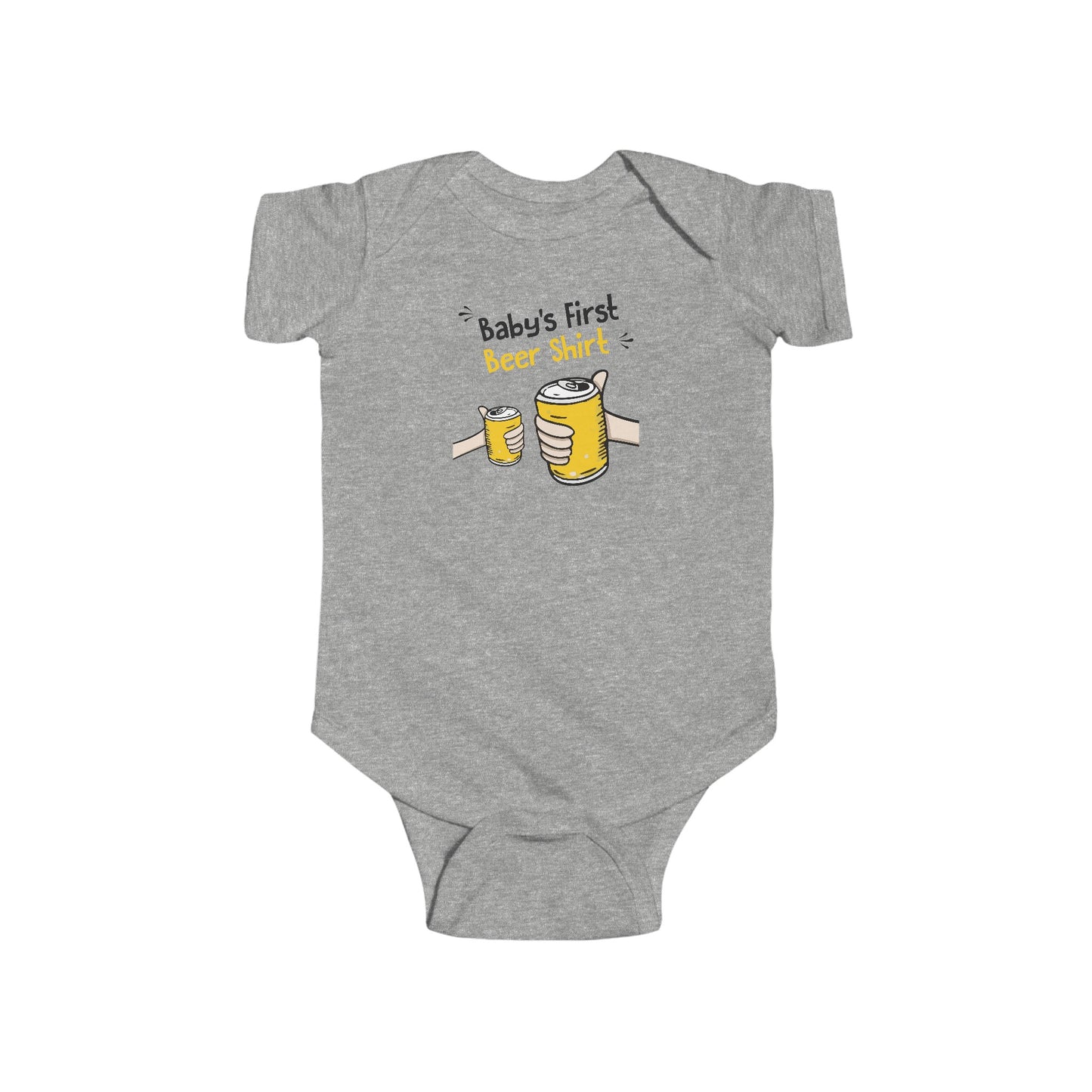 Baby's First Beer Shirt - Baby Onesie