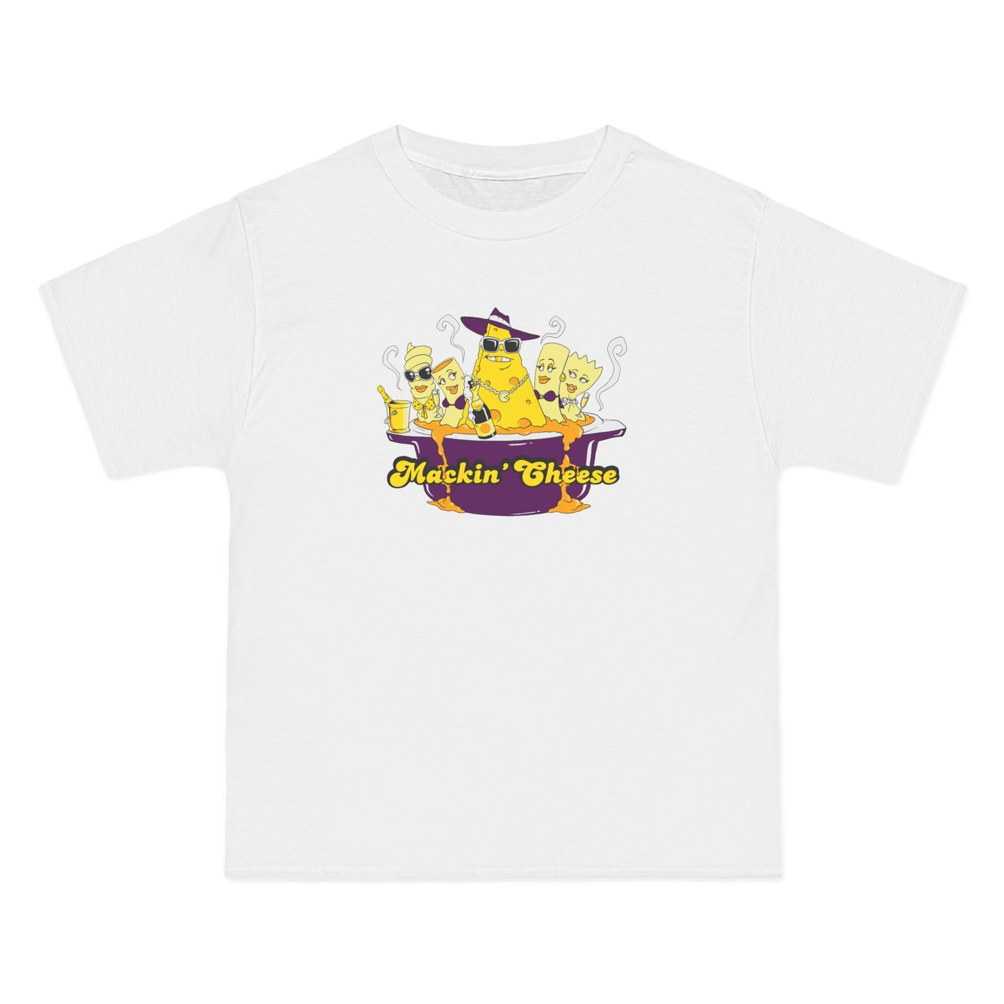 Mackin' Cheese - Men's Heavyweight T-Shirt