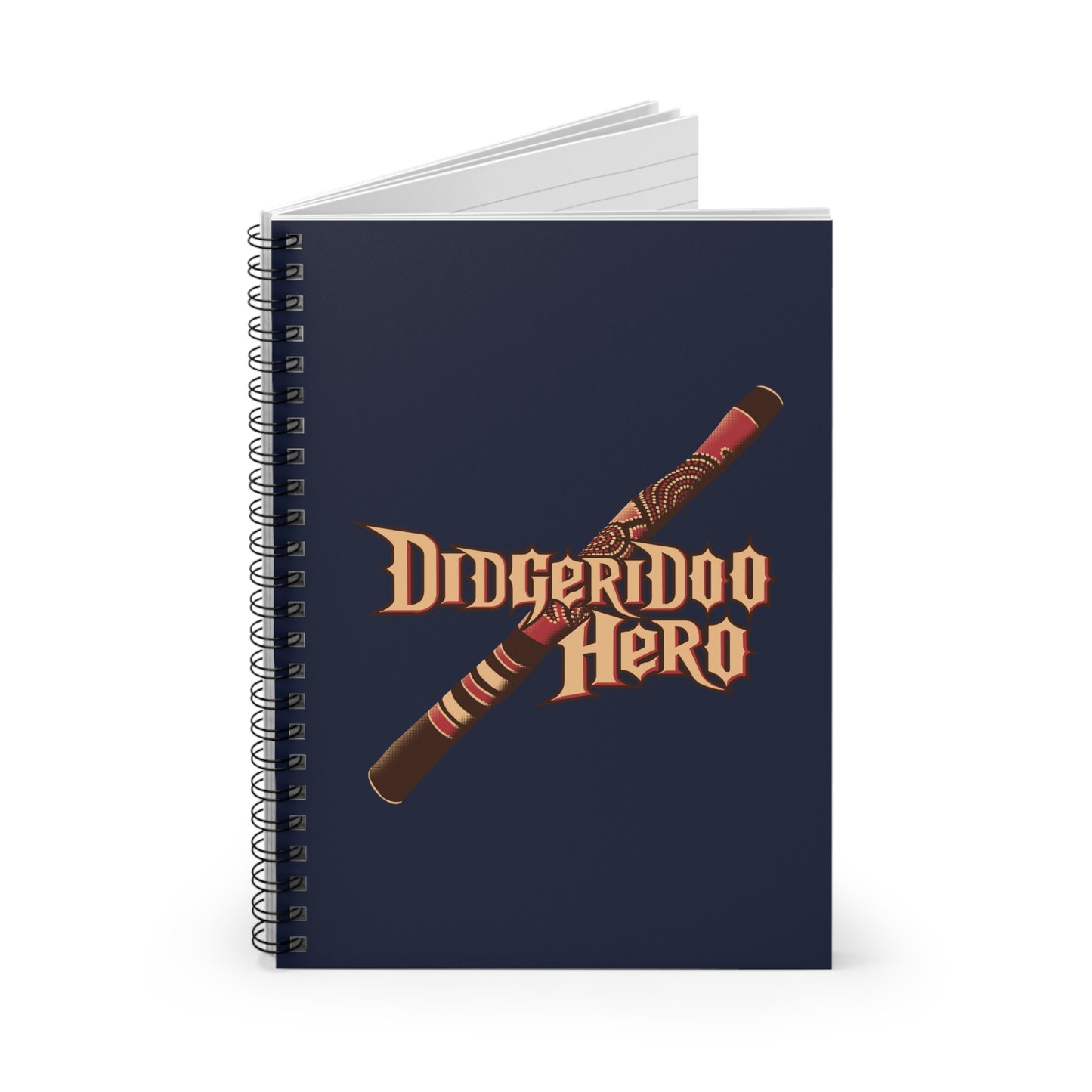 Didgeridoo Hero - Spiral Notebook