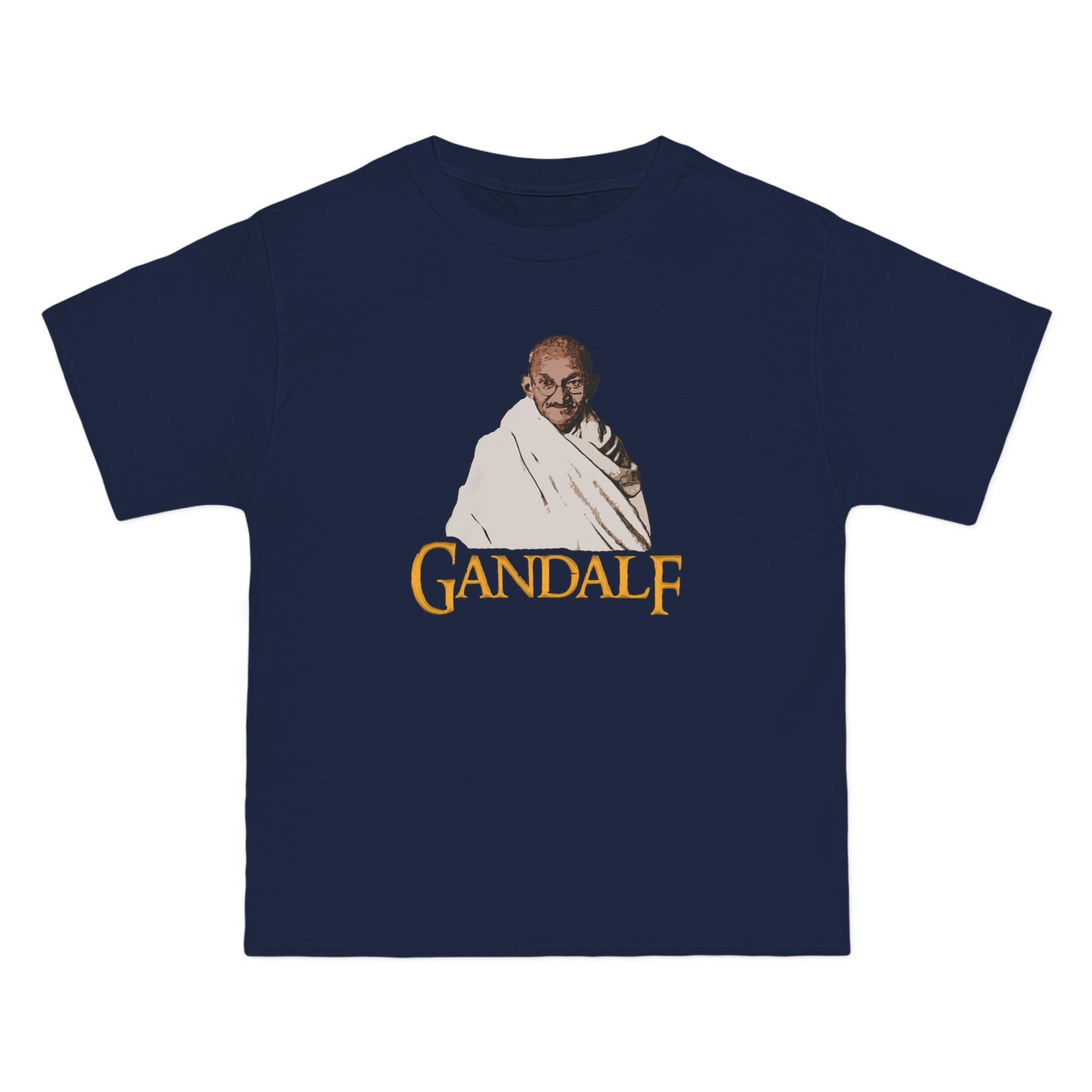 Gandalf (Gandhi) Parody - Men's Heavyweight T-Shirt