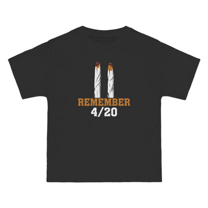 Remember 4/20 - Men's Heavyweight T-Shirt