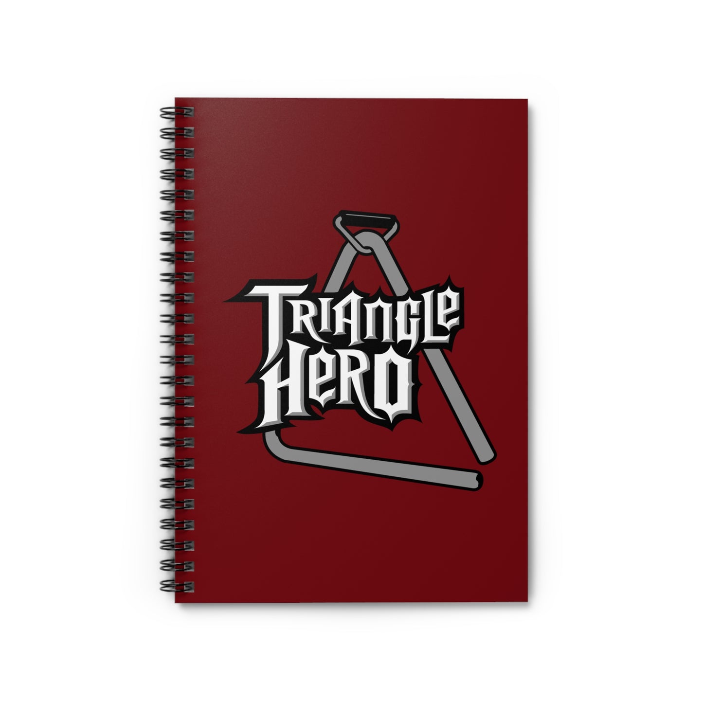 Triangle Hero - Spiral Notebook