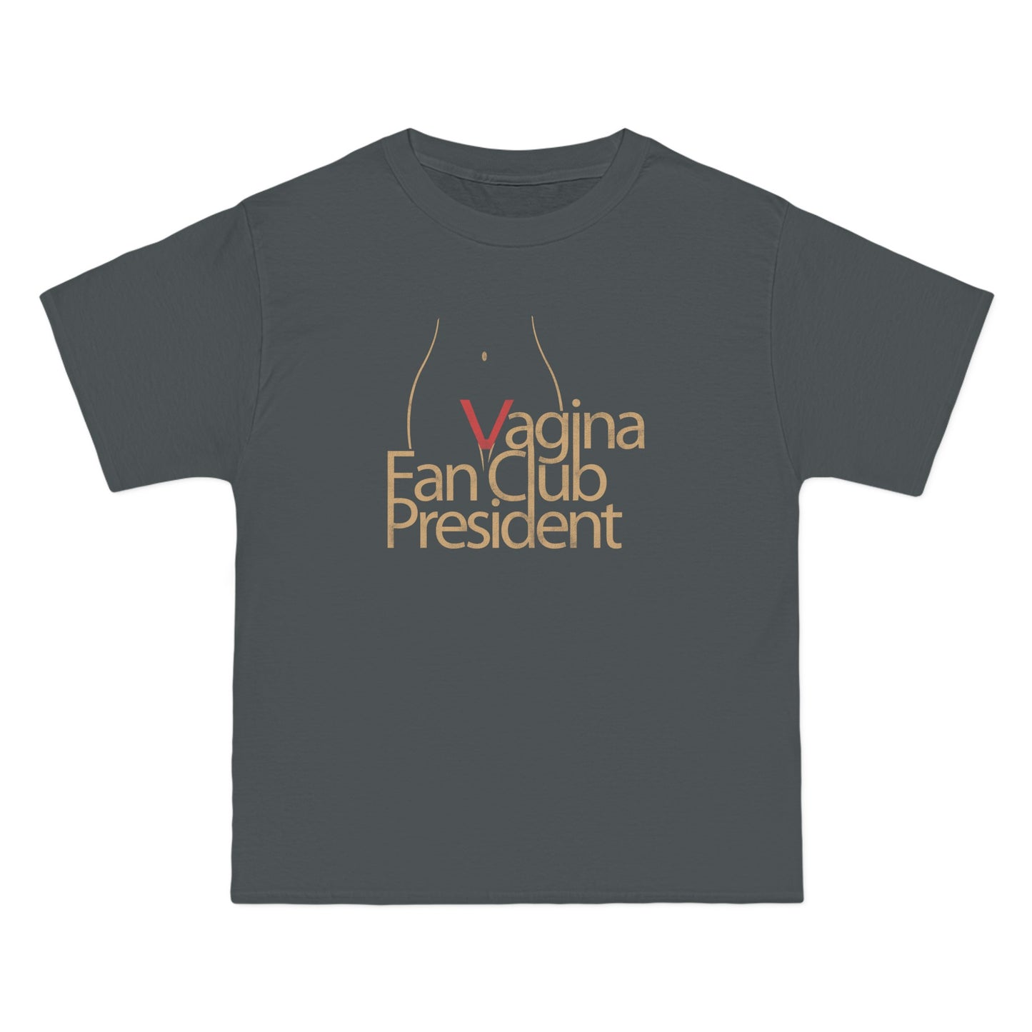 Vagina Fan Club President - Men's Heavyweight T-Shirt