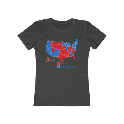 Republicans (Red States) - Elitist Election Riggers (Blue States) - Women's T-Shirt