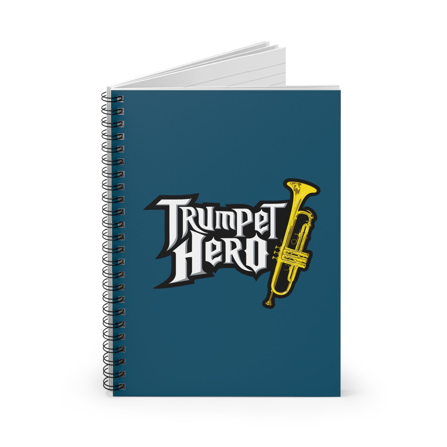 Trumpet Hero - Spiral Notebook