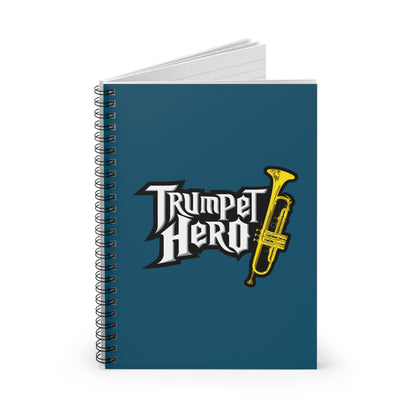 Trumpet Hero - Spiral Notebook