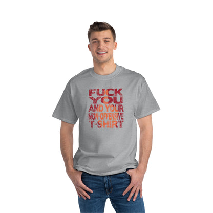 Fuck You And Your Non-Offensive T-Shirt - Men's Heavyweight T-Shirt