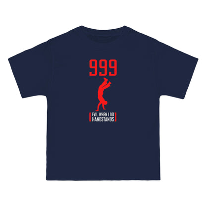 999 - Evil When I Do Handstands - Men's Heavyweight T-Shirt