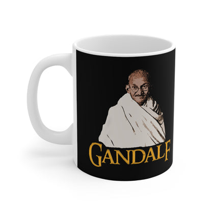 Gandalf (Gandhi) Parody - Mug