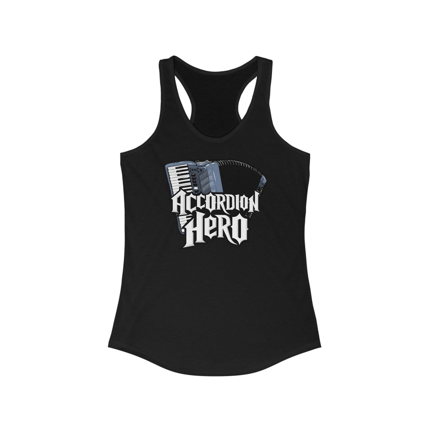 Accordian Hero - Women’s Racerback Tank