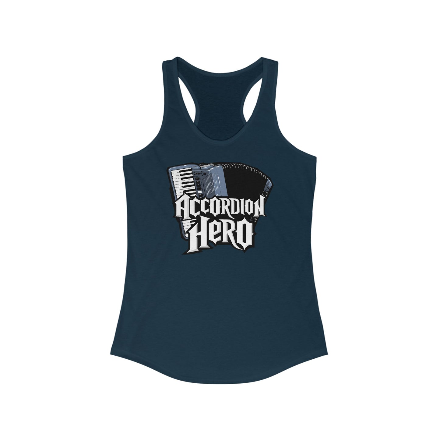 Accordian Hero - Women’s Racerback Tank