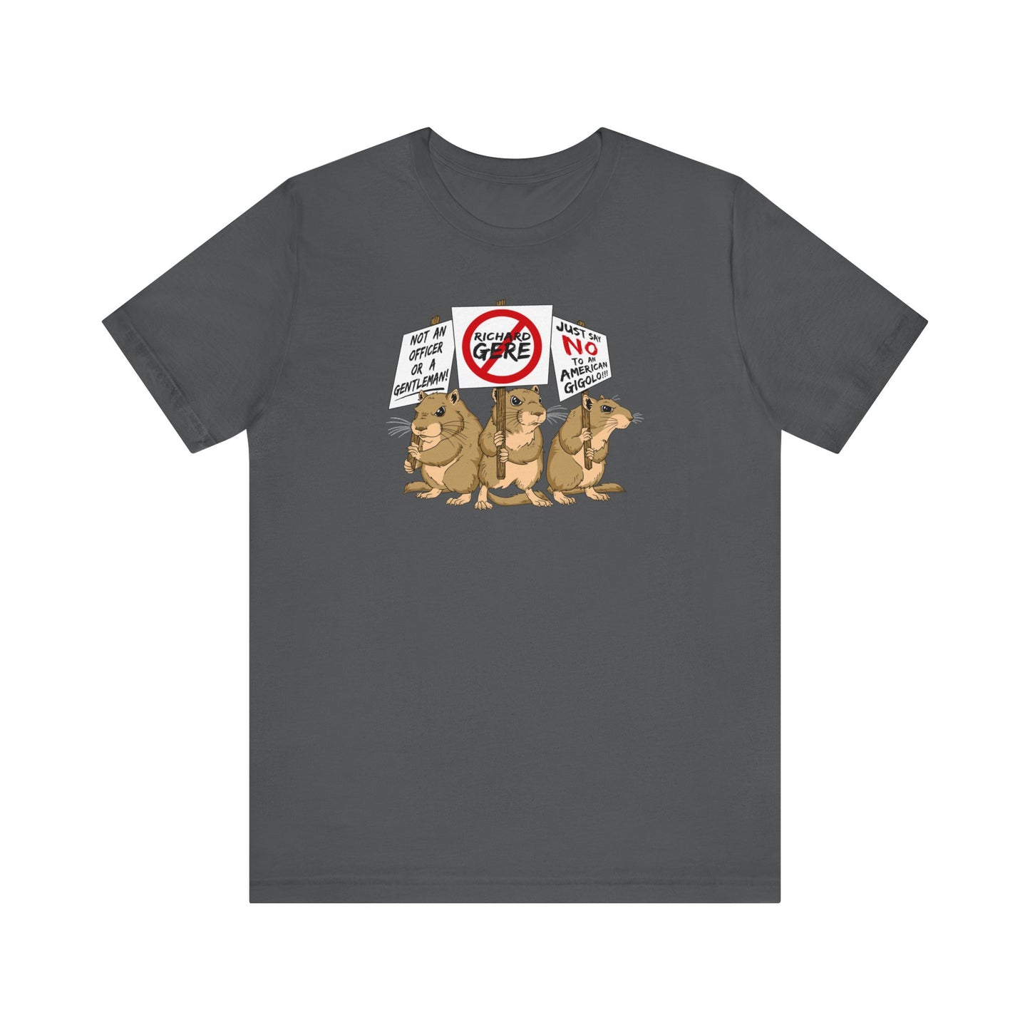 Gerbil Protest (Richard Gere) - Men's T-Shirt