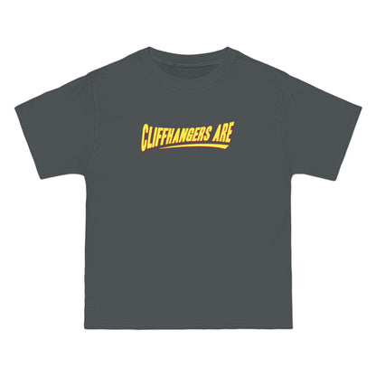 Cliffhangers Are - Men's Heavyweight T-Shirt