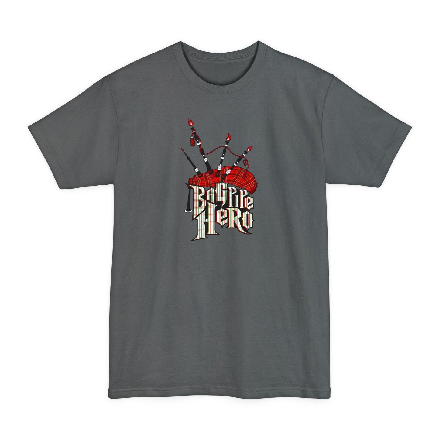 Bagpipe Hero - Men's Tall T-Shirt