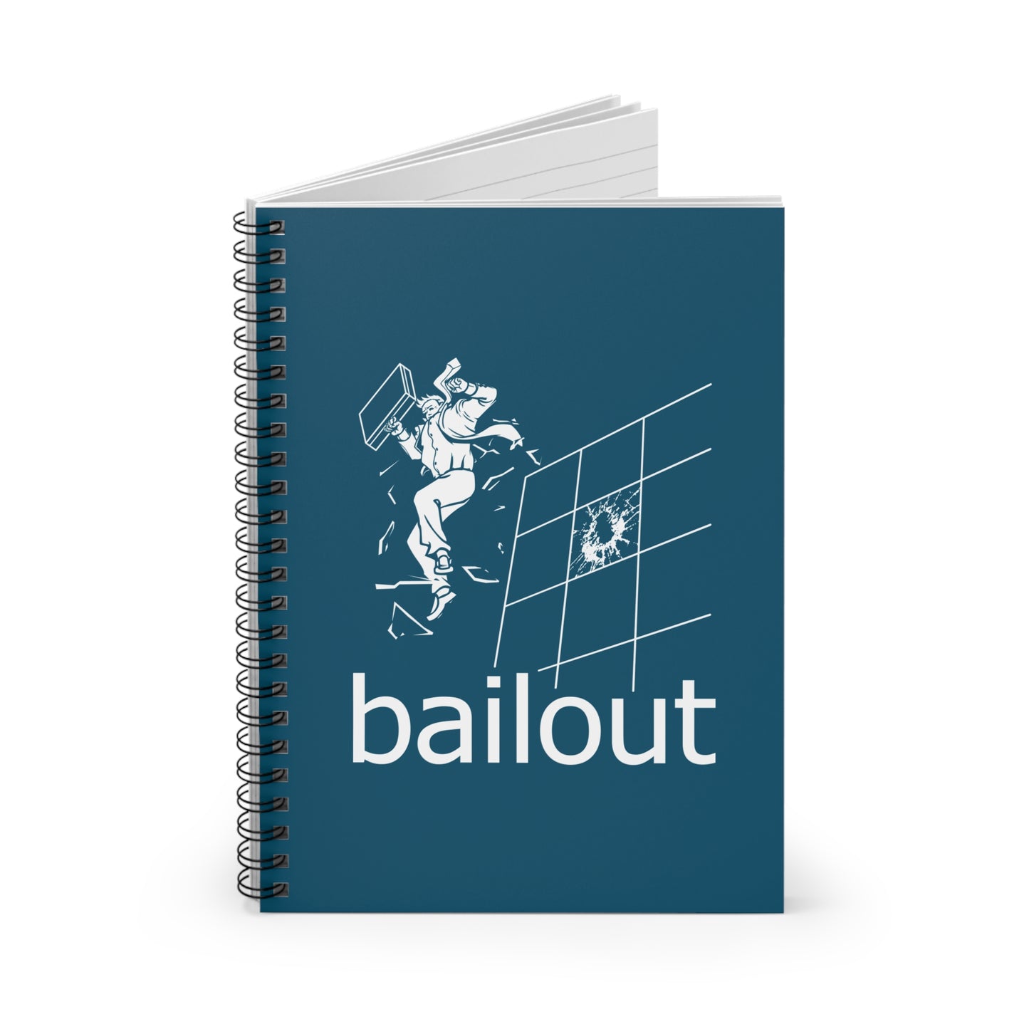 Bailout - Spiral Notebook