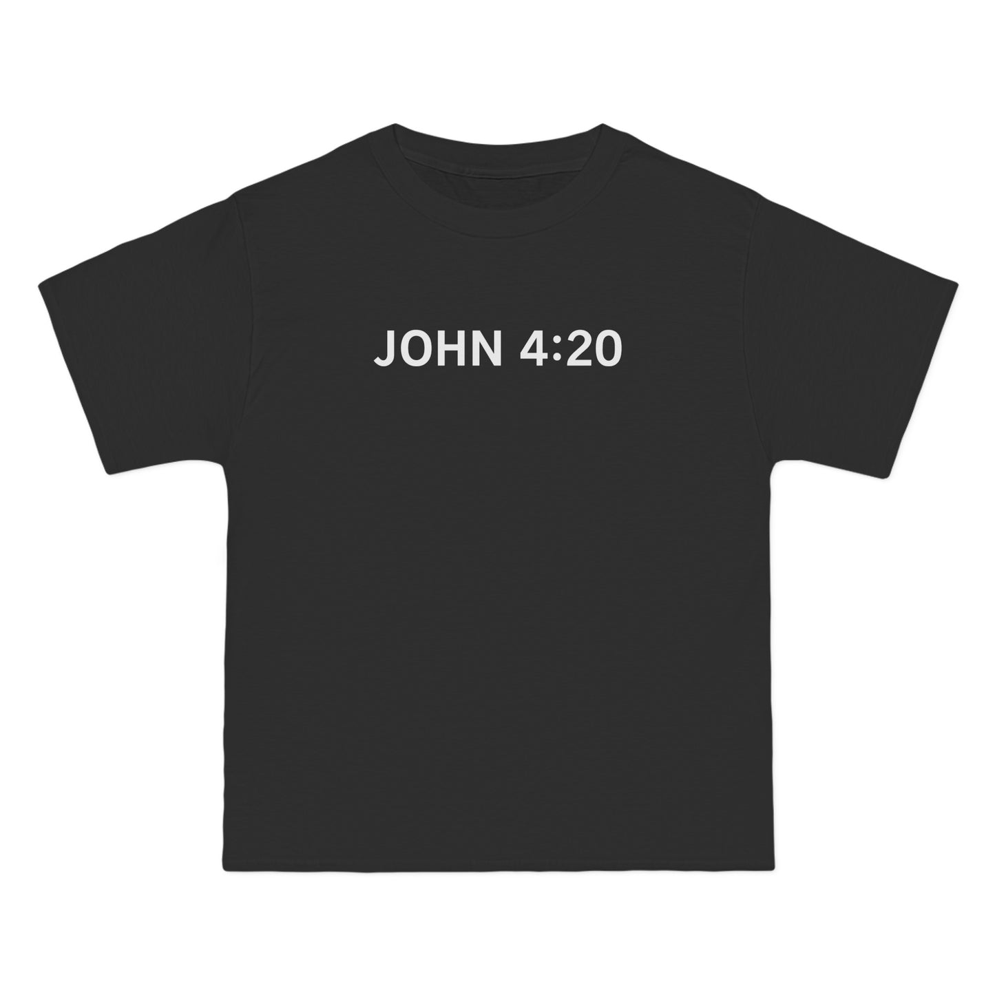 John 4:20 - Men's Heavyweight T-Shirt