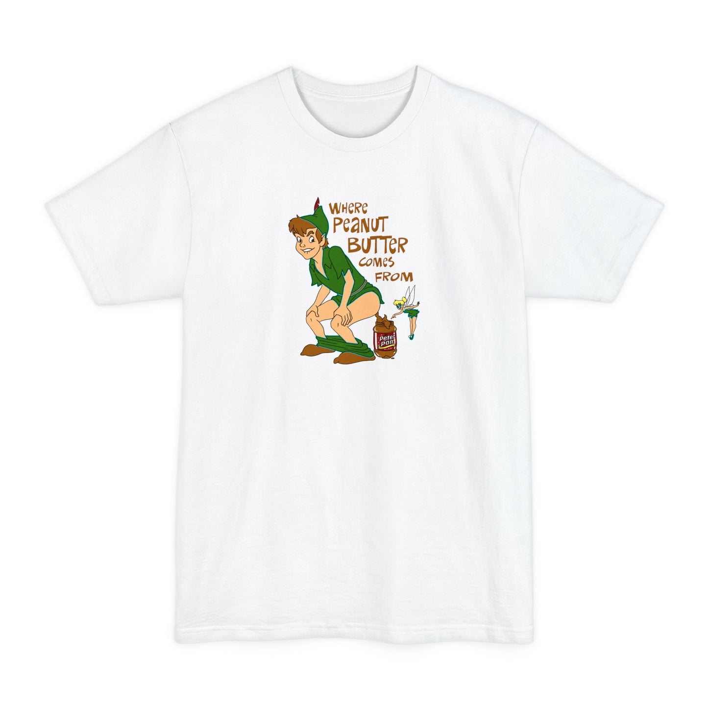 Where Peanut Butter Comes From - Men's Tall T-Shirt