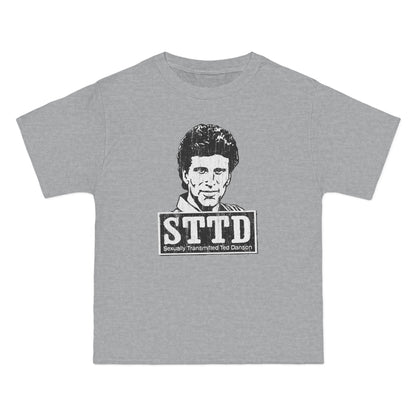 STTD - Sexually Transmitted Ted Danson - Men's Heavyweight T-Shirt