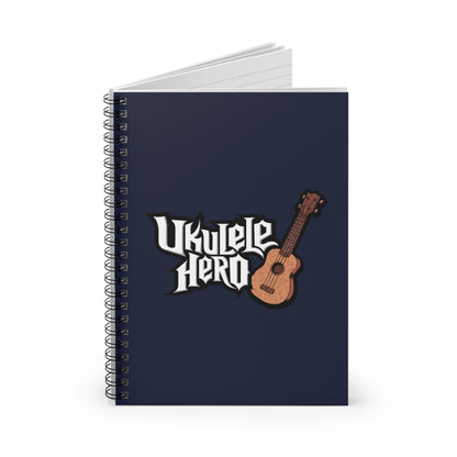 Ukulele Hero - Spiral Notebook