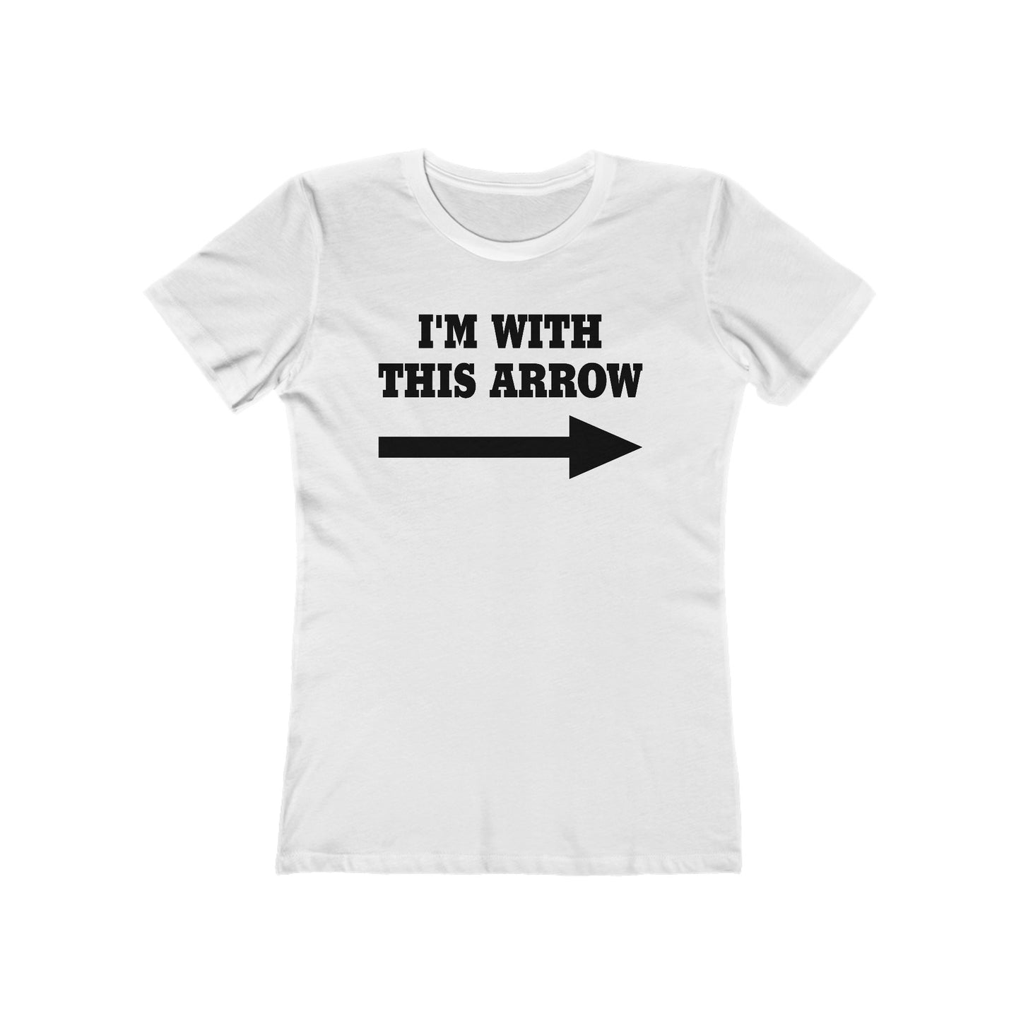 I'm With This Arrow - Women’s T-Shirt