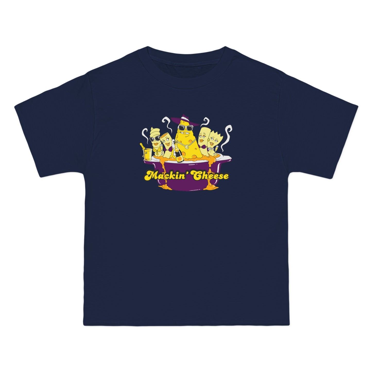 Mackin' Cheese - Men's Heavyweight T-Shirt