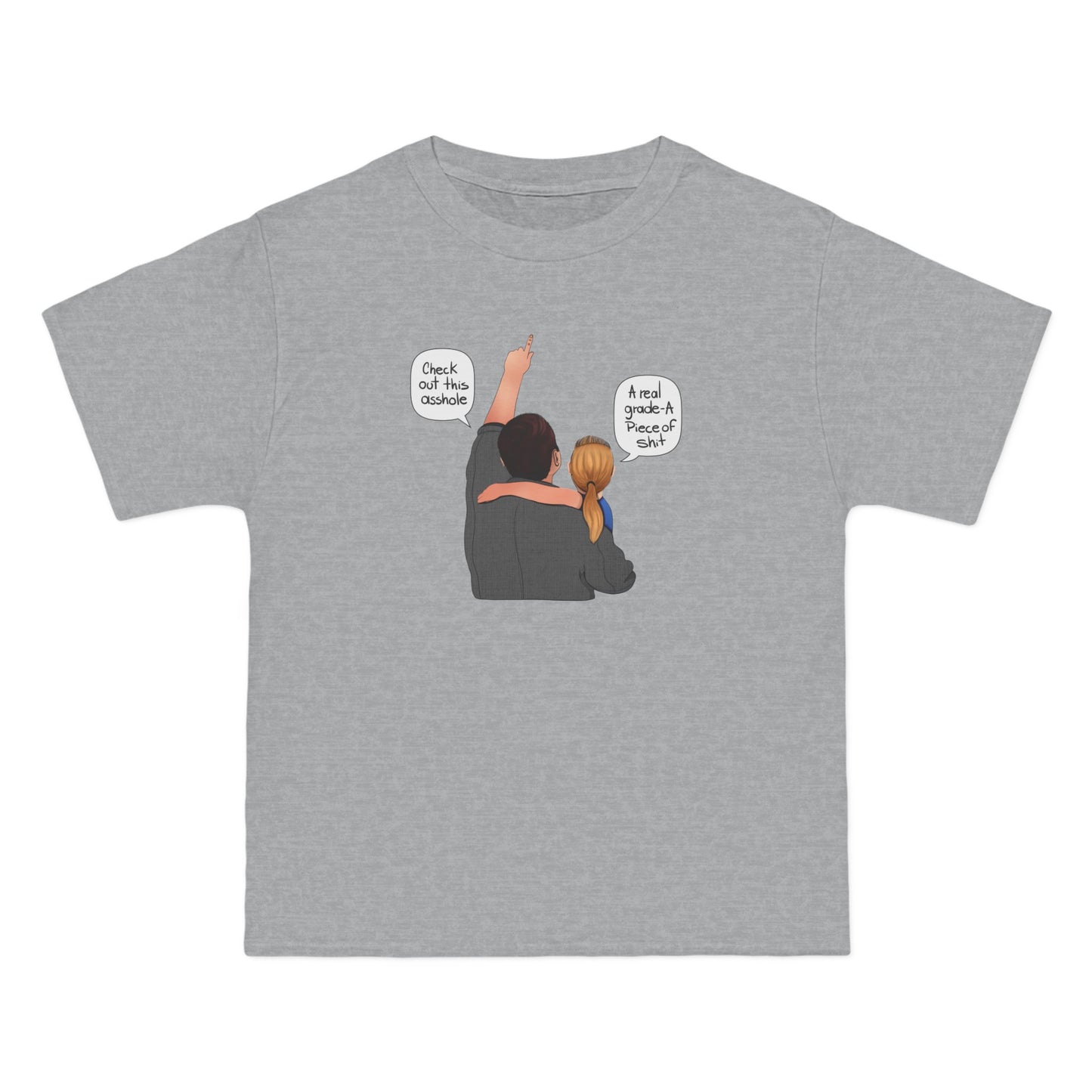 Check Out This Asshole - Men's Heavyweight T-Shirt