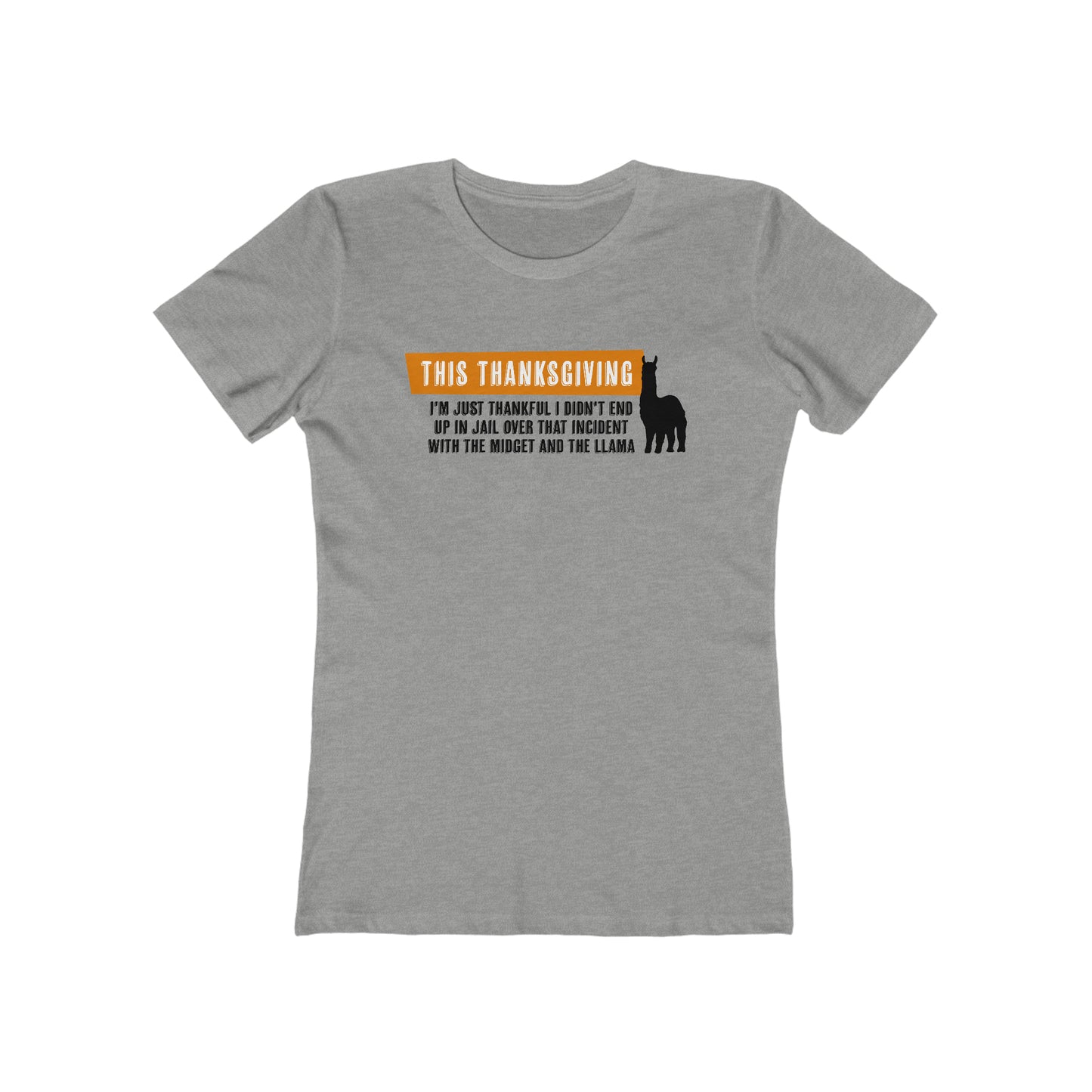 Thanksgiving Llama - Women’s T-Shirt