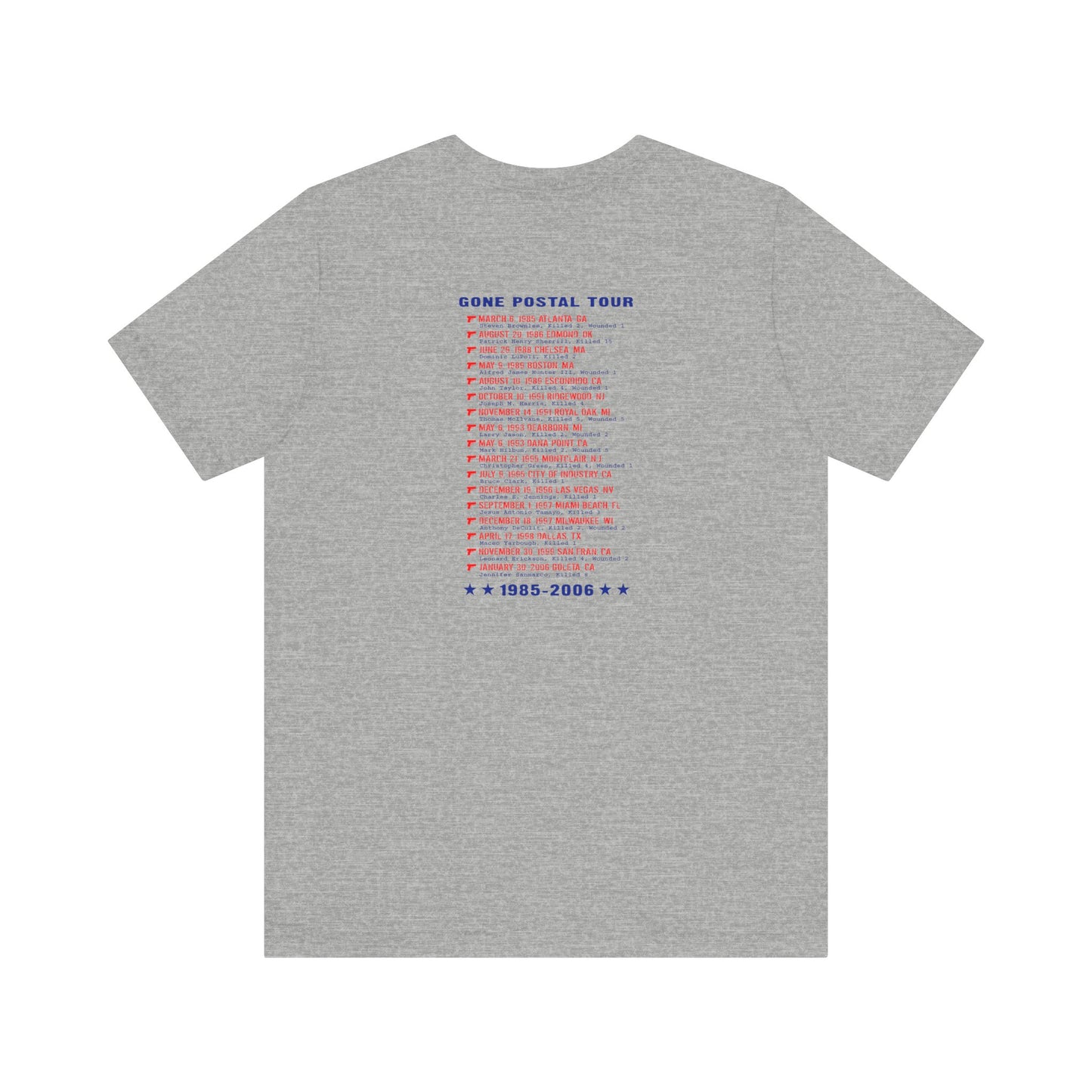 Gone Postal Tour - Men's T-Shirt