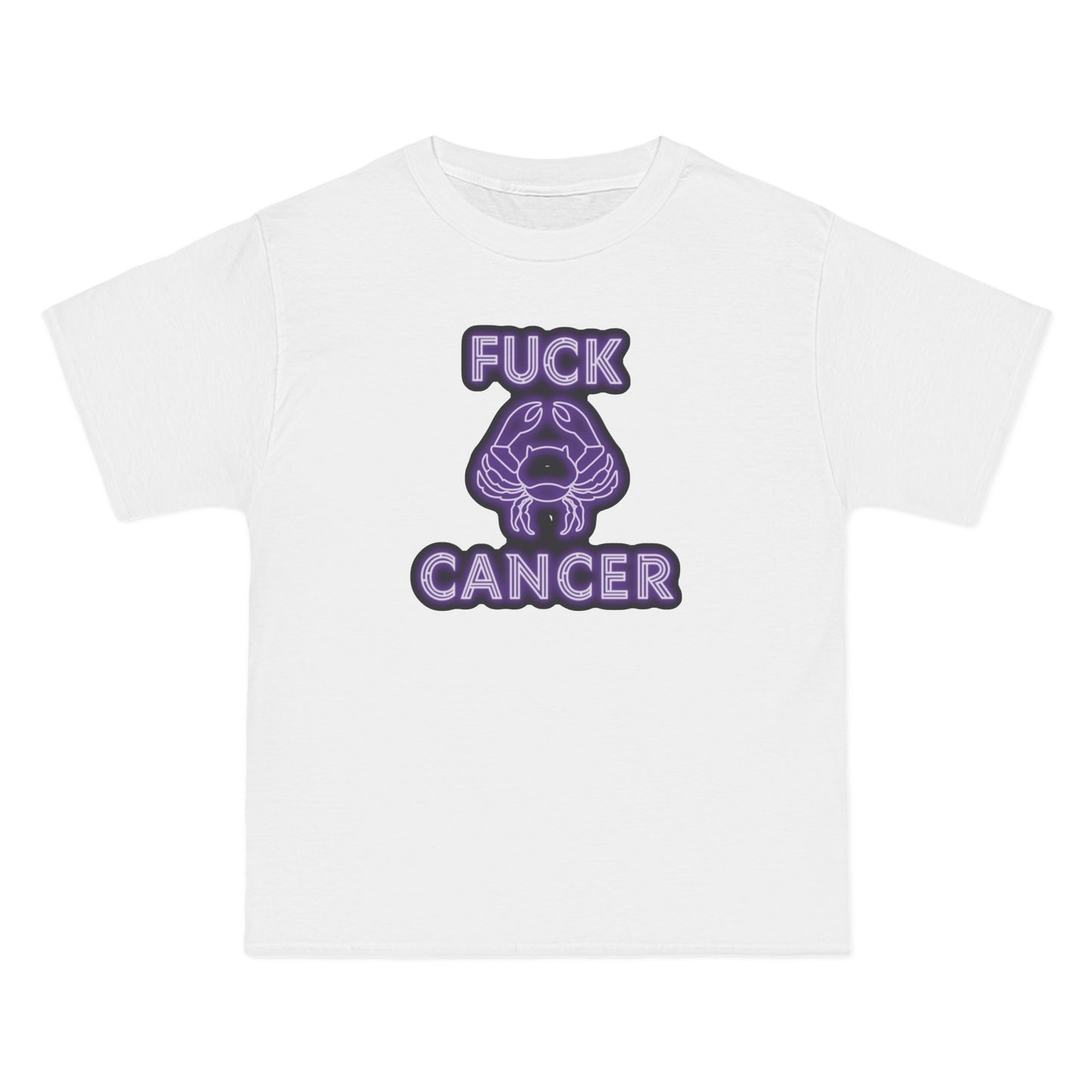 Fuck Cancer - Men's Heavyweight T-Shirt