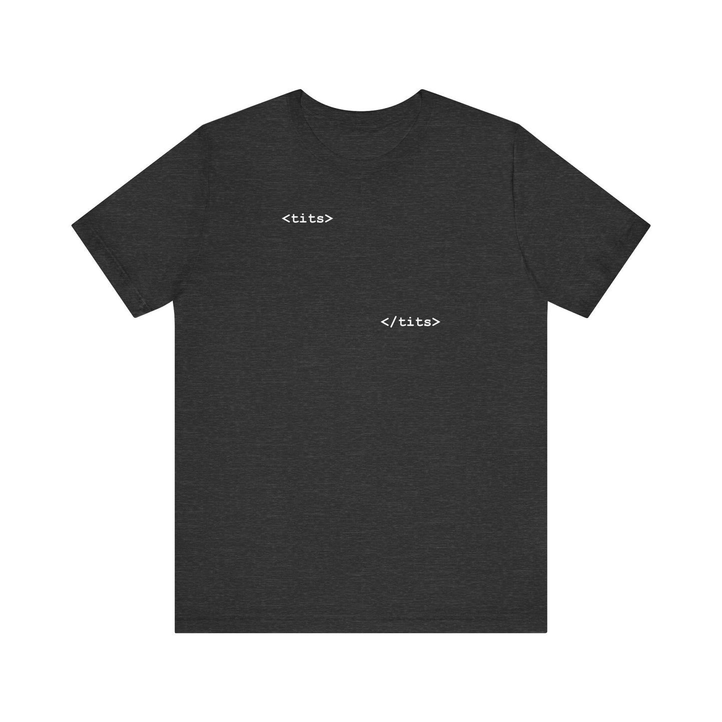 Tits - HTML - Men's T-Shirt