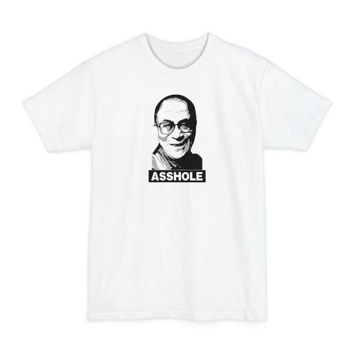 Asshole (Dalai Lama Pic) - Men's Tall T-Shirt