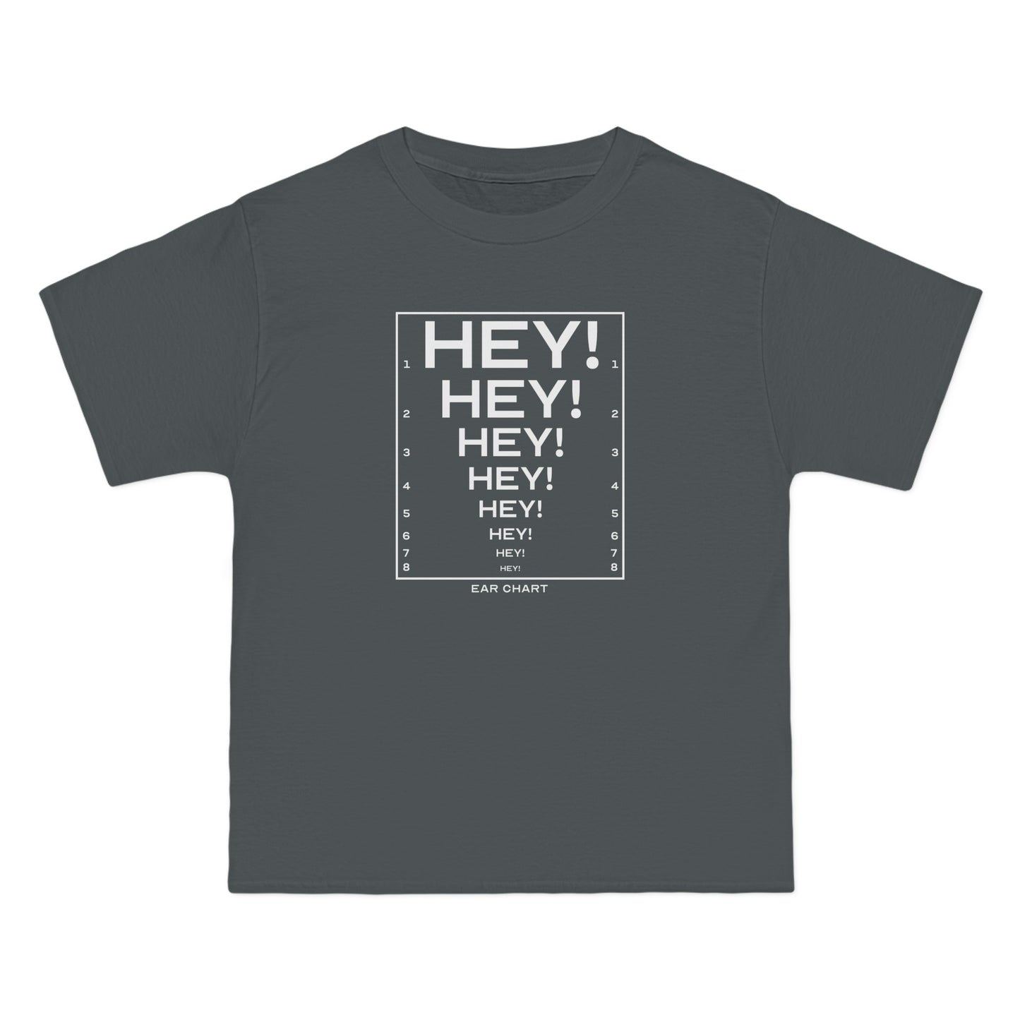 Ear Chart - Men's Heavyweight T-Shirt